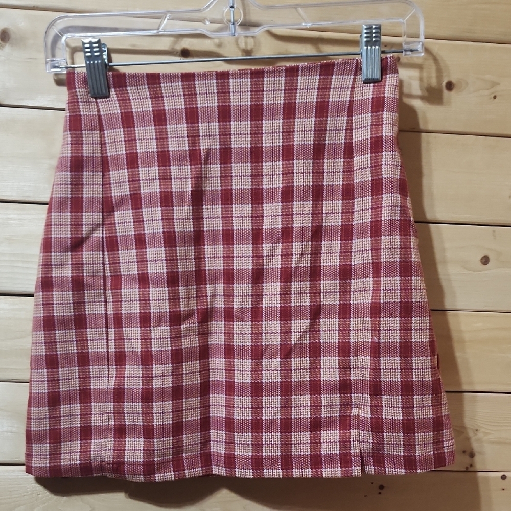 Brandy Melville Plaid Skirt Size Small Womens
